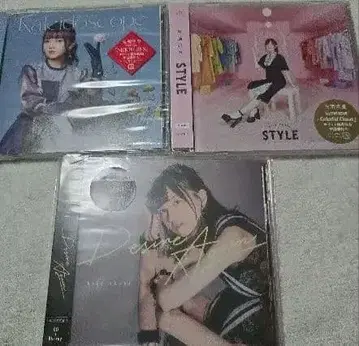 키토 아카리 CD 3장 세트 + 라이브 캔뱃지 5개