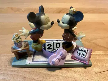 디즈니 미키 미니 만년 달력 입상