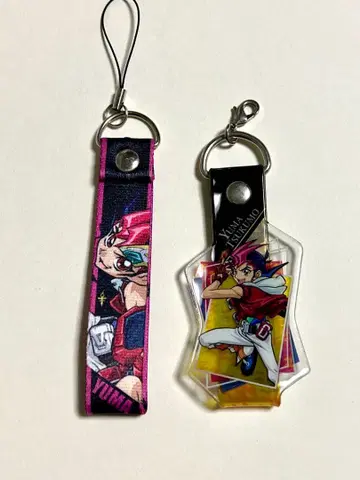 유희왕 ZEXAL 츠쿠모 유마 스트랩 2개 세트