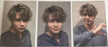 카이누마 류세이 포토 카드 3장 세트