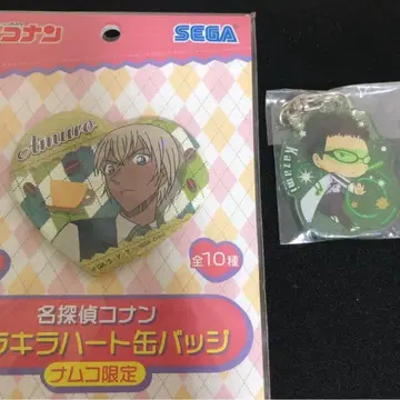 명탐정 코난 하트 캔뱃지 (버본) 외