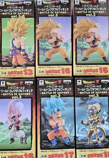 드래곤볼 월드 컬렉션 BATTLE OF SAIYANS Vol.3