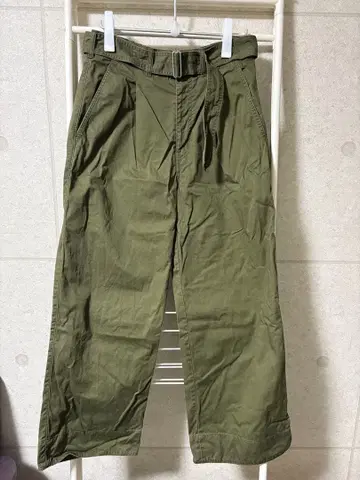 PUBLIC TOKYO 카고 팬츠 올리브