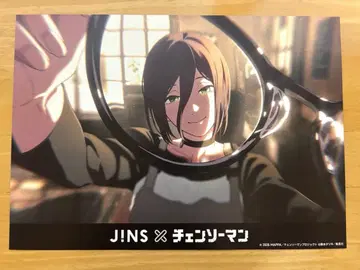 JINS 체인소 맨 콜라보 전단지