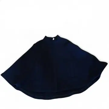 아네스베 agnes b. 울 100% 판초 케이프 블랙 M 일본제