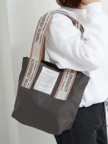 THEATREPRODUCTS 자카드 테이프 토트백 M