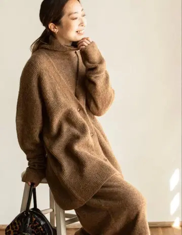 NOBLE [ OUD ] V넥 오버 사이즈 가디건