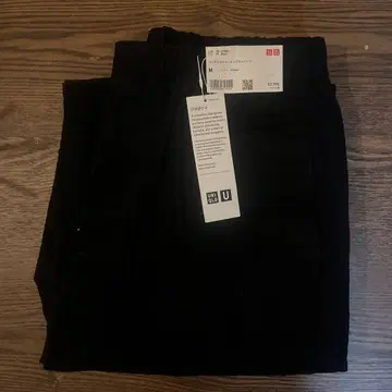 UNIQLO U 코듀로이 유틸리티 팬츠 블랙