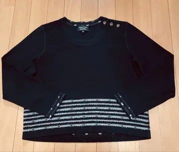 SONIA RYKIEL 스웨터 블랙 40 사이즈 울 100%