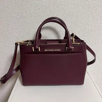[ MICHAEL KORS ] 버건디 핸드백