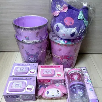 산리오 복권 편의점 쿠로미 마이멜로디 세트 10점