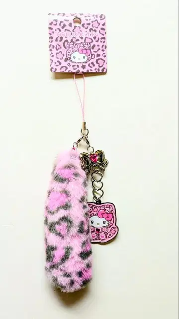 헬로키티 레오파드 무늬 시포 스트랩