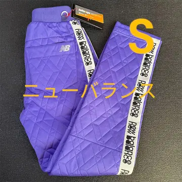 [ S ] 정가 18700엔 미사용 뉴발란스 여성용 퀼팅 골프 팬츠
