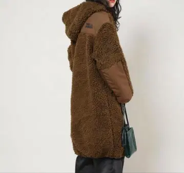 FIRST DOWN 보아 자켓 브라운