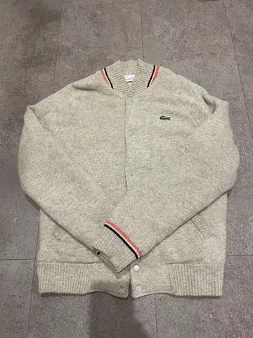 Lacoste 버튼 달린 블루종