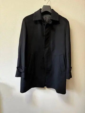 MACKENZIE 캐시미어 코트 블랙