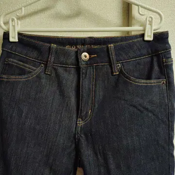 블랙 프리미엄 속기모 다크 블루 스키니 청바지 L 사이즈