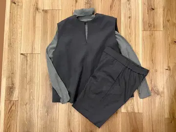 미라 오웬 그레이 셋업 팬츠 셋업