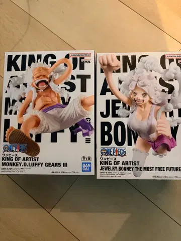 원피스 KING OF ARTIST 보니 & 루피