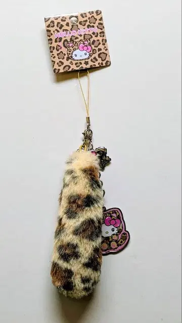 헬로키티 레오파드 무늬 시포 스트랩