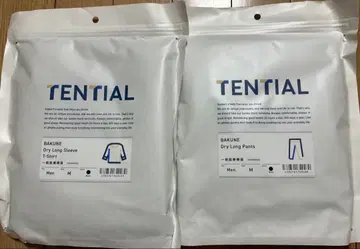 TENTIAL BAKUNE 티셔츠 & 팬츠 블랙 M