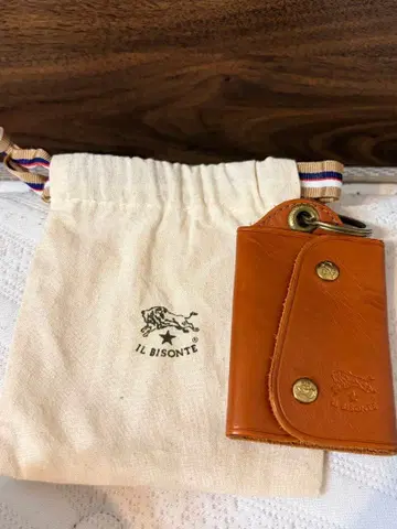 새상품급 일비종떼 키케이스 브라운