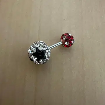 스와로브스키 별 패턴 귀걸이 (한쪽용)