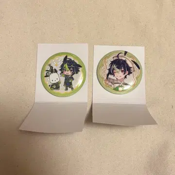 Dytica x 산리오 캐릭터즈 랜덤 키라키라 캔뱃지 이나미 라이 세트