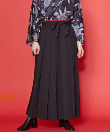 사요하카마 나라이 스커트 블랙