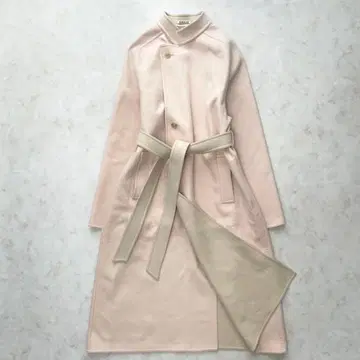 AURALEE 슈퍼 파인 멜톤 슈퍼 파인 코트 S