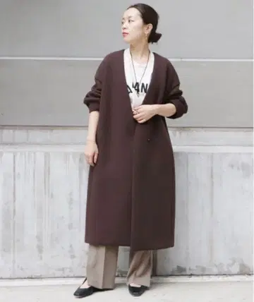 Plage 플라주 스펀지 리버 코트 브라운 () 사이즈 38