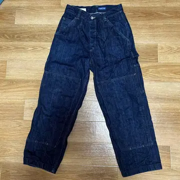 MHL. 데님 카고 팬츠 인디고