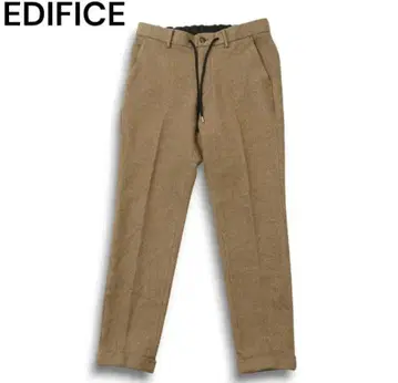 EDIFICE 베이지 캐주얼 수트 팬츠