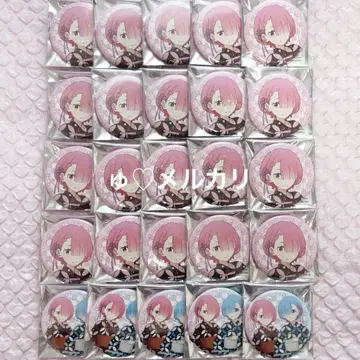 리제로 라무 만박 캔뱃지