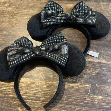 디즈니 미니 스팽글 머리띠