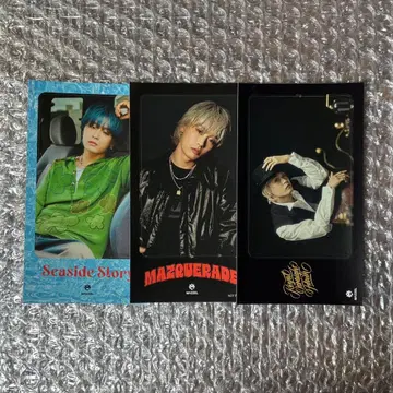 MAZZEL TAKUTO 타쿠토 IC 카드 스티커 3개 묶음 판매