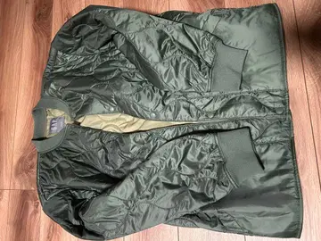 GAP 퀼팅 자켓 M 올리브 그린