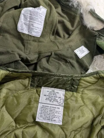 실물 풀세트 데드스탁 M 65 피쉬테일 모즈 코트