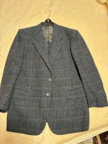 영국옥 Eikokuya 그레이 계열 체크 비즈니스 자켓