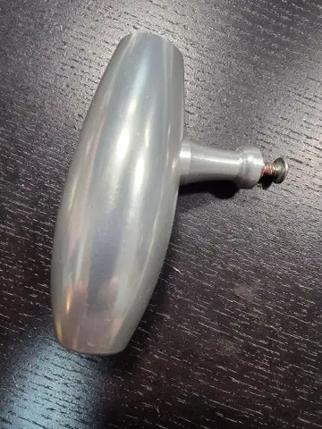 실버 알루미늄 낚시릴 핸들