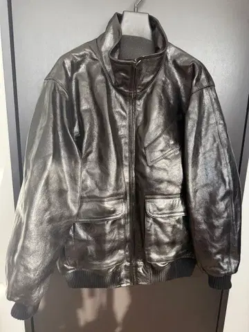 사이즈 4 Auralee LAMB LEATHER ZIP BLOUSON