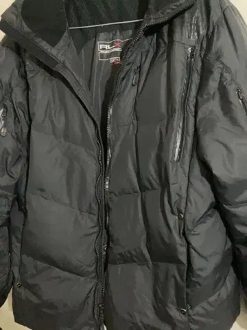 RLX 블랙 다운 자켓