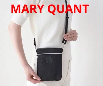 [ 새상품 ] 마리 퀀트 MARY QUANT 숄더 파우치 블랙