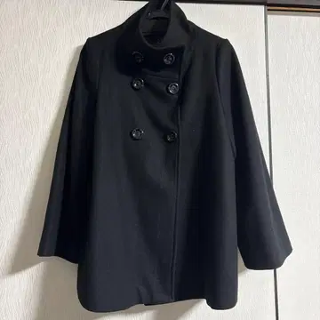 인디비 블랙 ALINE 코트