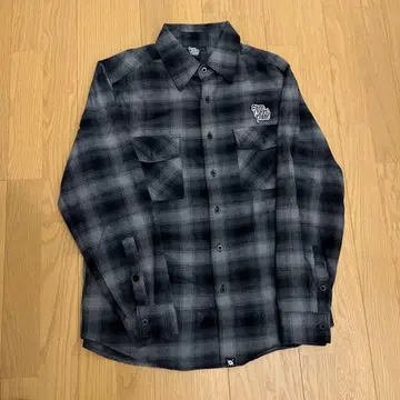 NICETY 플란넬 셔츠 BLACK&GREY L 사이즈