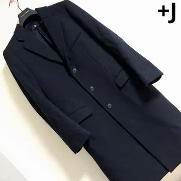[ 미사용급 ] +J 울 블렌드 체스터 코트 헤링본 UNIQLO