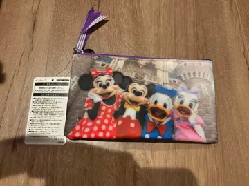 디즈니 실사 펜 케이스 미키 미니 도날드 데이지 구형