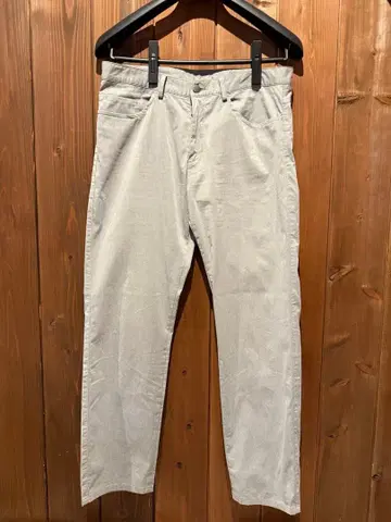 Calvin Klein platinum 그레이 스트레이트 팬츠