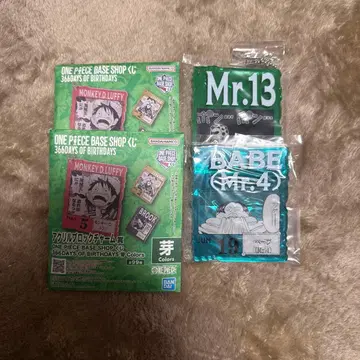 ONE PIECE BABE 복권 Mr.4 Mr.13