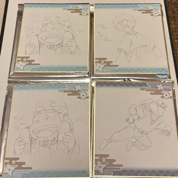 닌타마 란타로 원화 미니 색지 야마다 리키치 란타로 신베